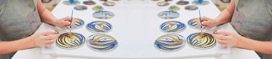 The Alchemy of Glass: Exploring Enamel Techniques in Fused Glass Art