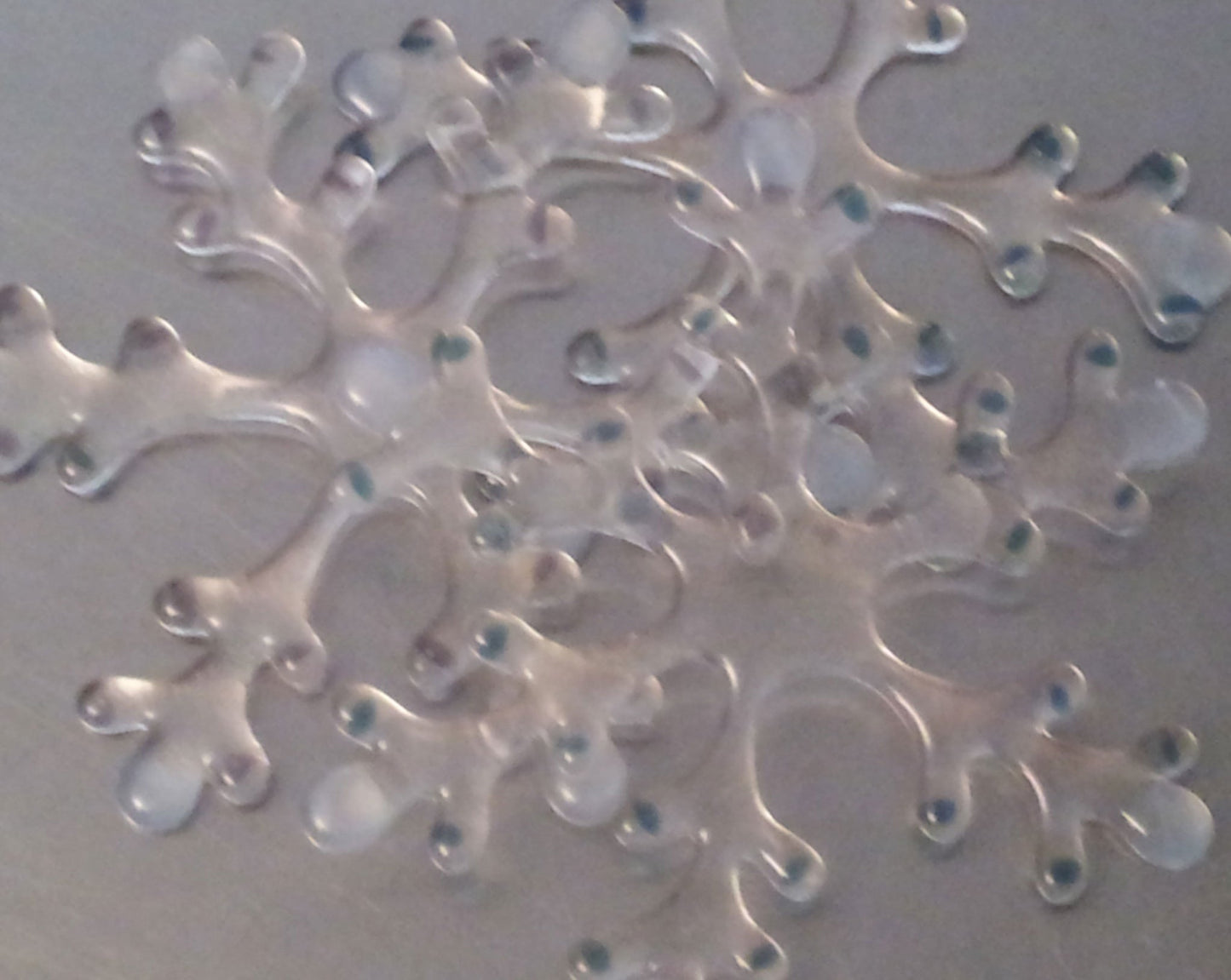 12/13 Fused Glass Snowflakes