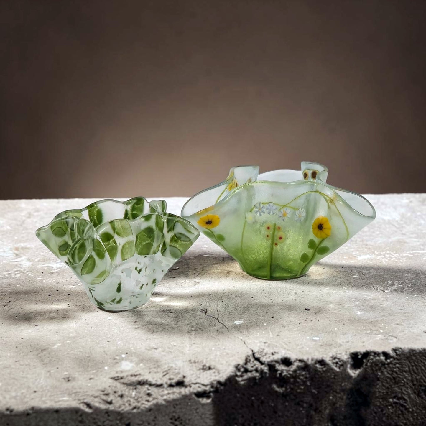 07/22 From Flat to Fabulous: Draped Glass Tealight Holders