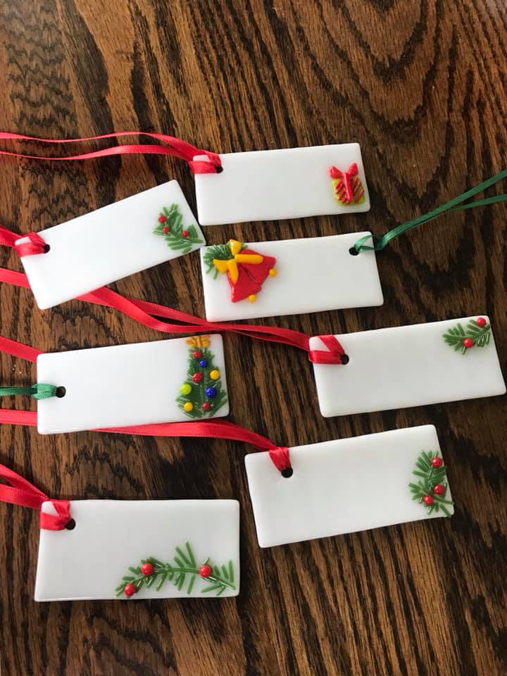 12/13 Fused Glass Gift Tags