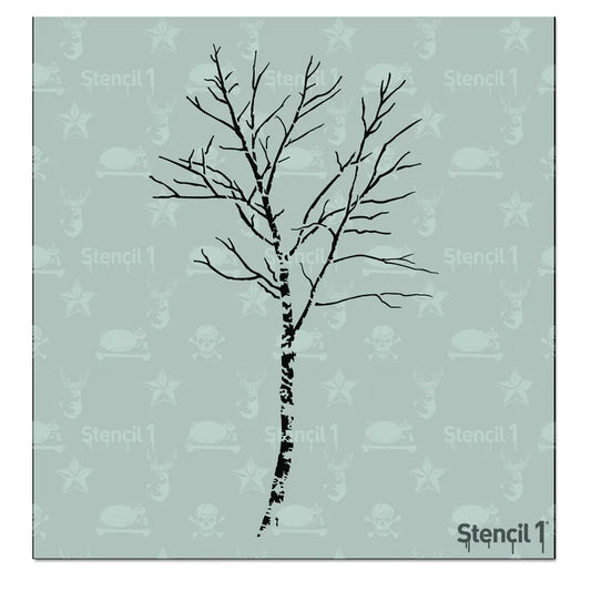 Birch Tree Stencil -Small (5.75″x6″)