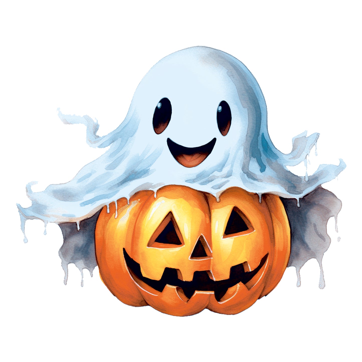 Halloween Ghost Pumpkin