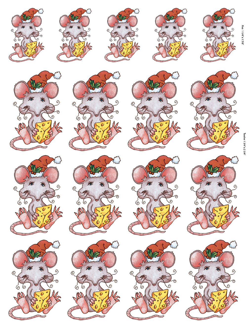Holiday Mouse 1, designed by Mark Hufford