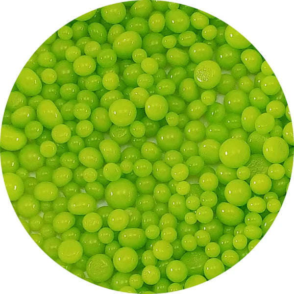 Spring Green Opal Frit Balls