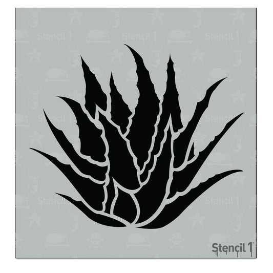 Succulents Agave Stencil – Small (5.75″ x 6″)