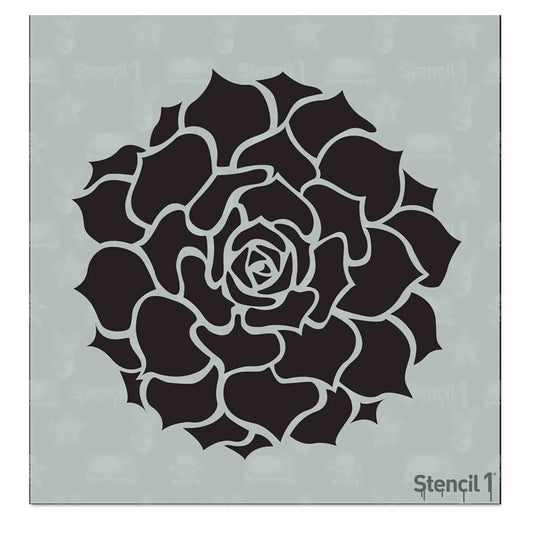 Succulents Hens & Chicks Stencil – Small (5.75″ x 6″)