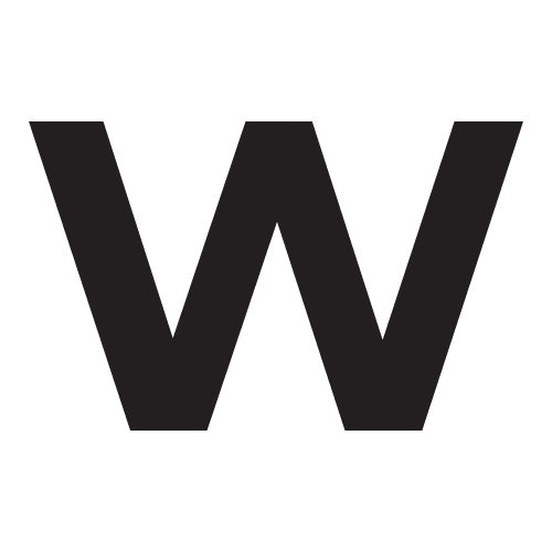 Letter W PreCut