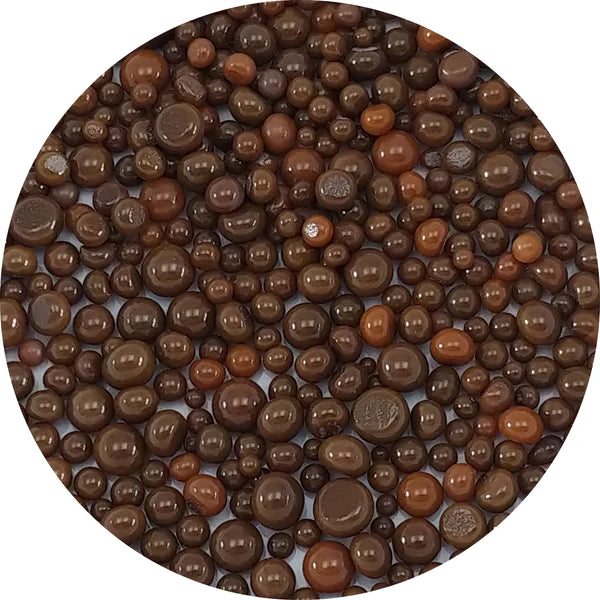 Woodland Brown Opal Frit Balls