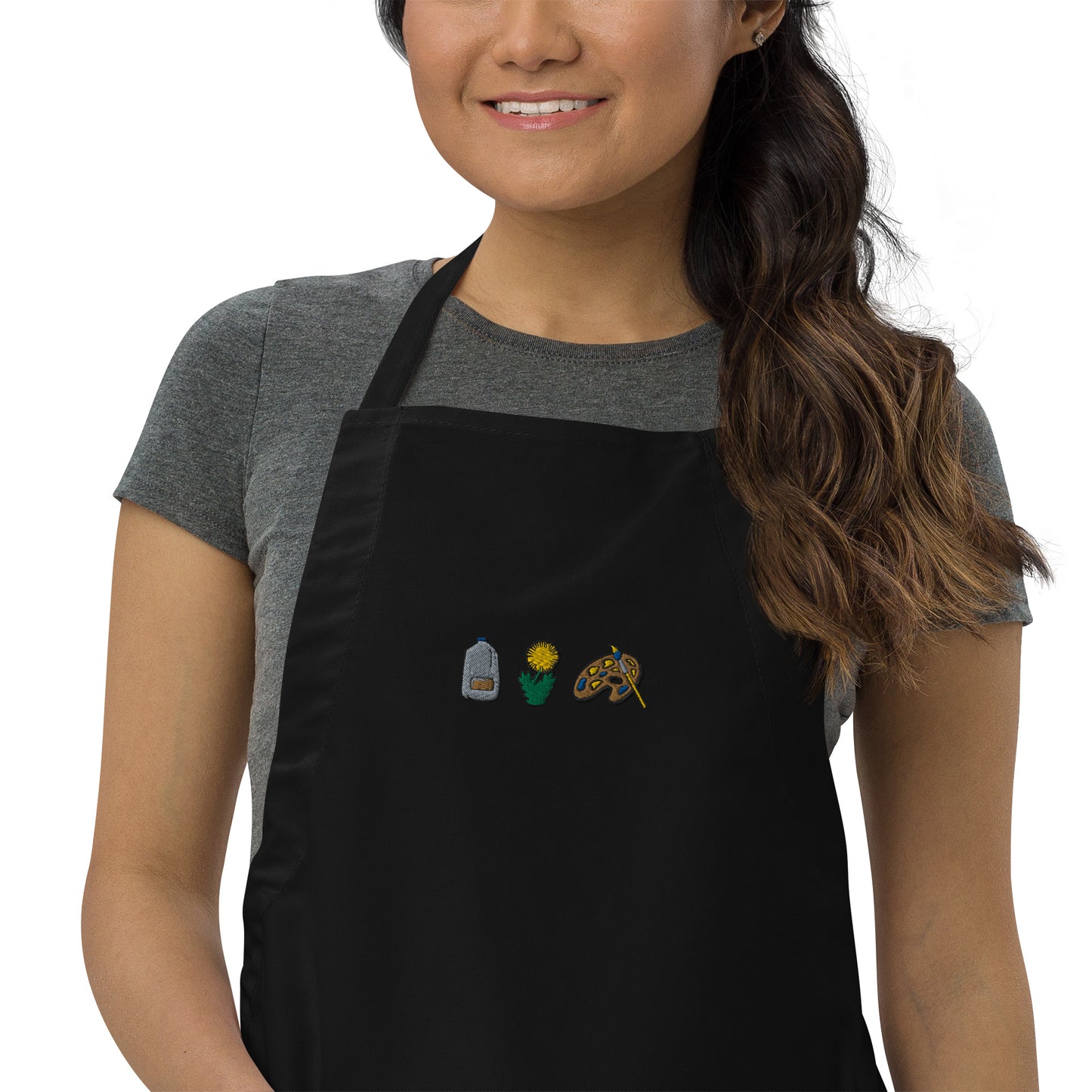 Milkweed Arts Embroidered Apron