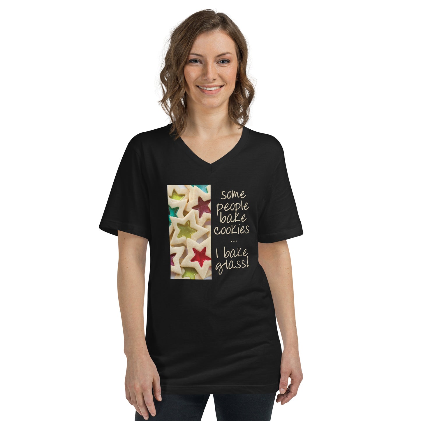 Some People Bake Cookies... Unisex V-Neck
