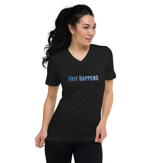 Frit Happens Unisex V-Neck