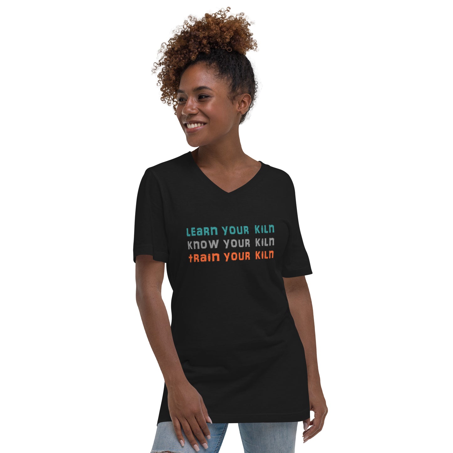 Learn Your Kiln Unisex V-Neck