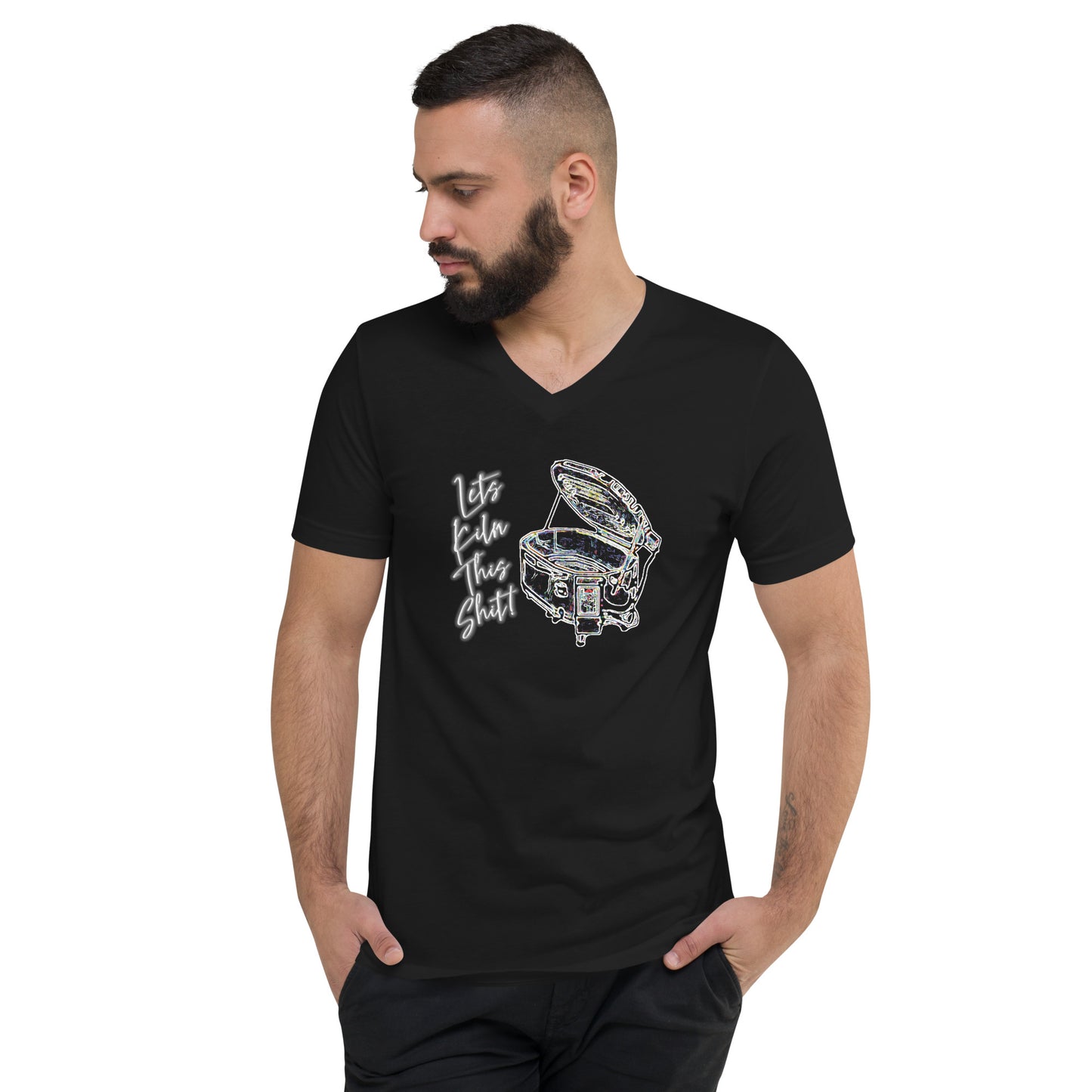 Let's Kiln This Shit! Unisex V-Neck