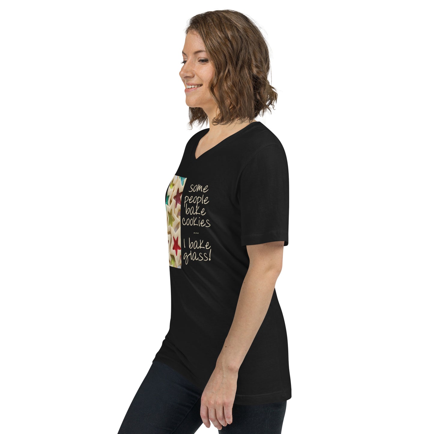 Some People Bake Cookies... Unisex V-Neck