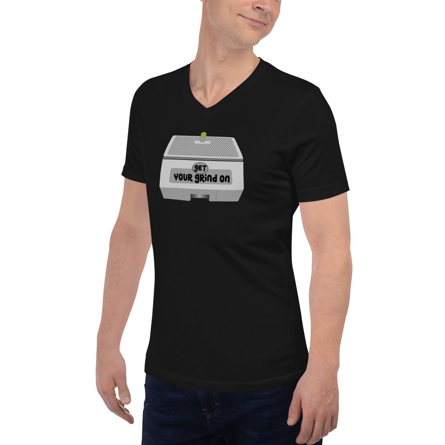 Get Your Grind On Unisex V-Neck