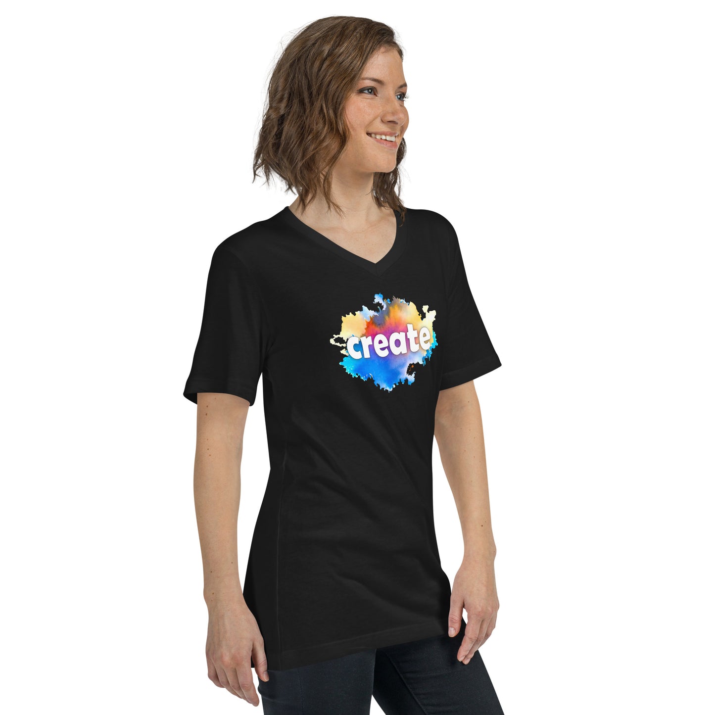 Create Unisex V-Neck