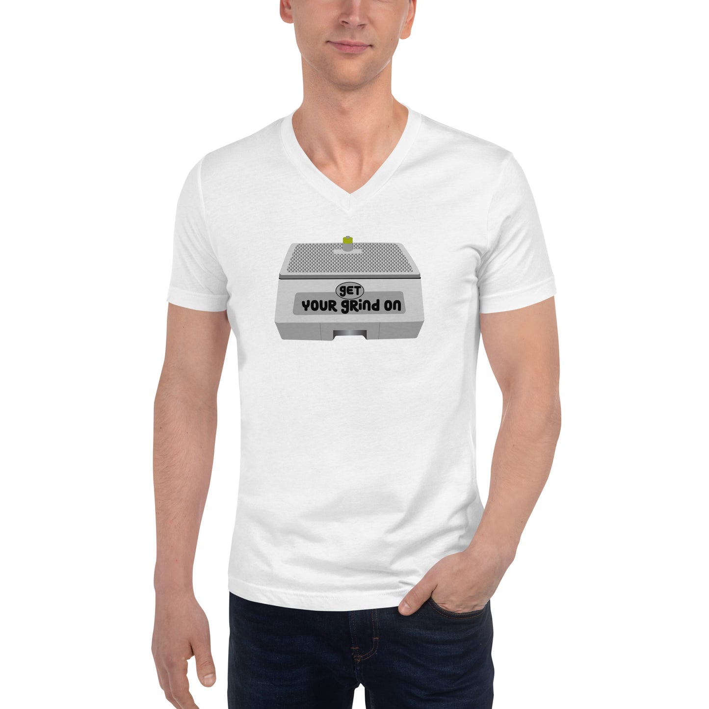 Get Your Grind On Unisex V-Neck