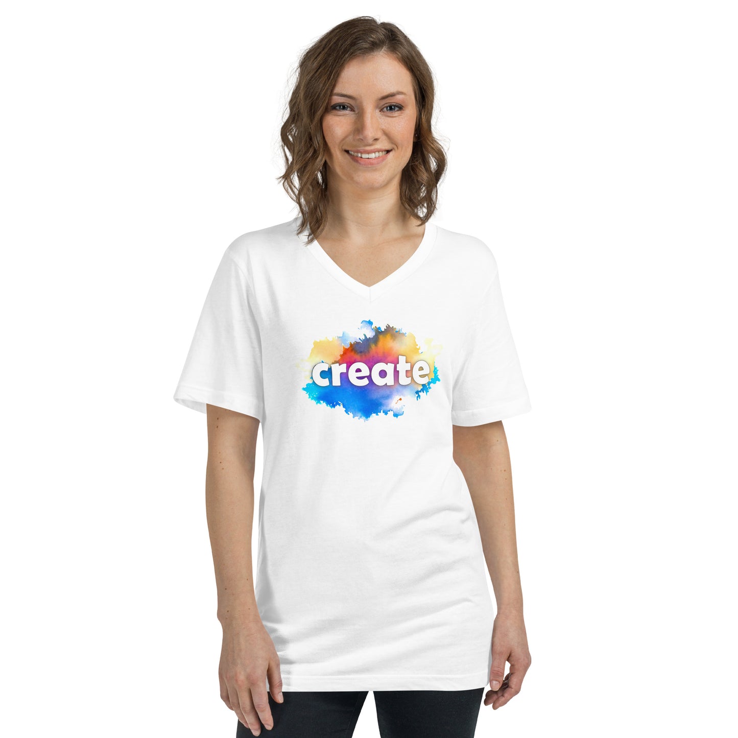 Create Unisex V-Neck