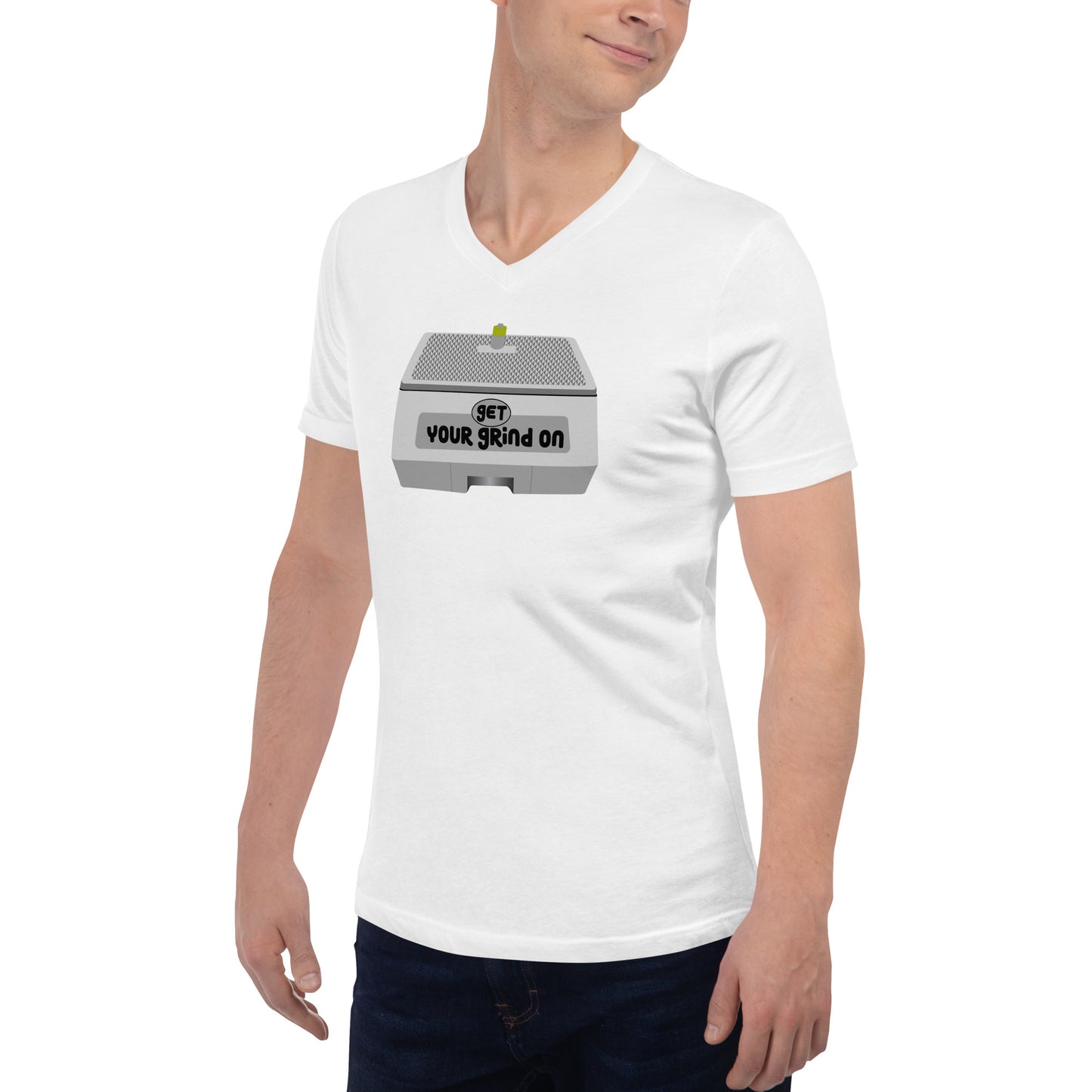 Get Your Grind On Unisex V-Neck