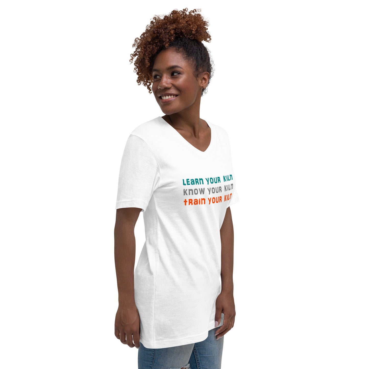 Learn Your Kiln Unisex V-Neck