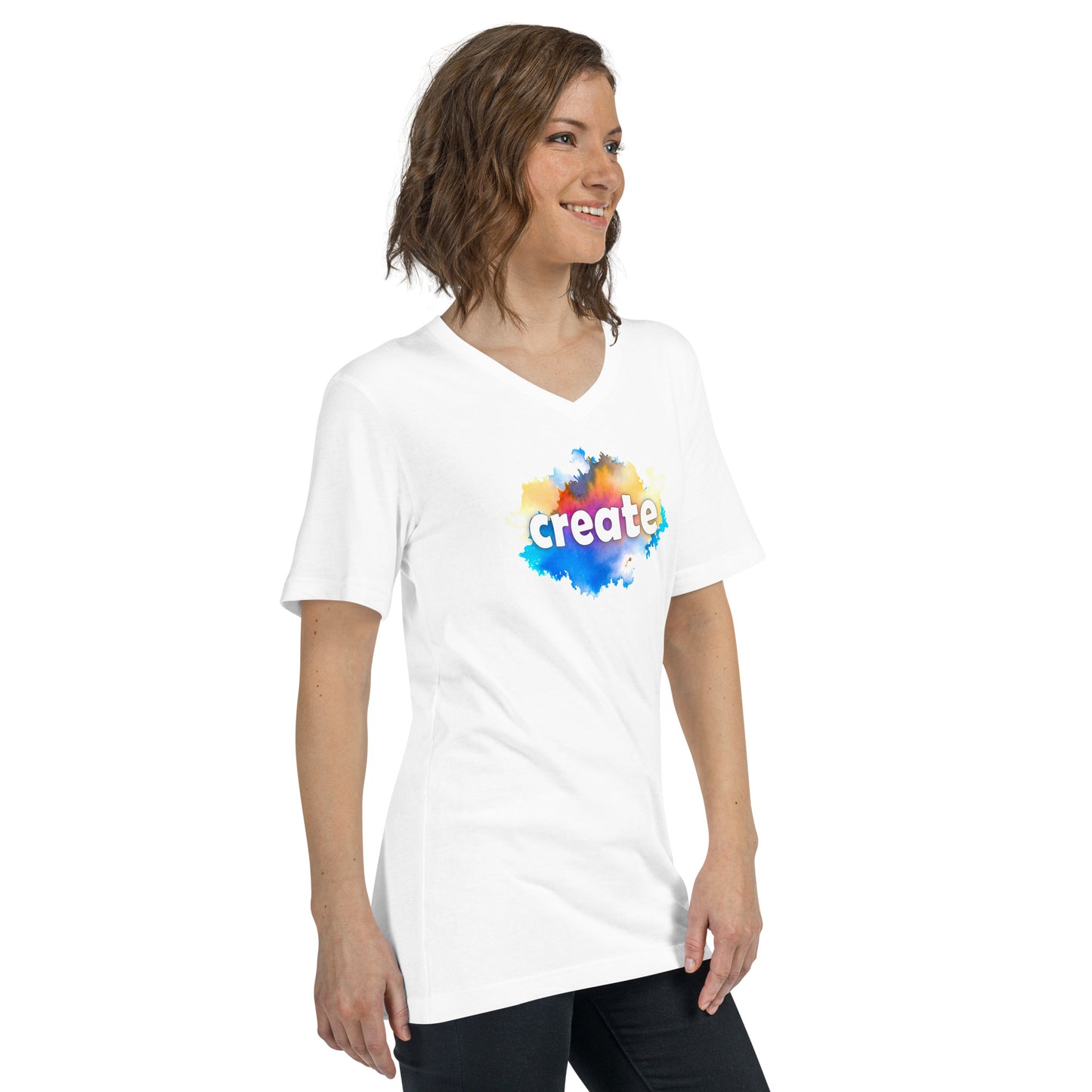 Create Unisex V-Neck