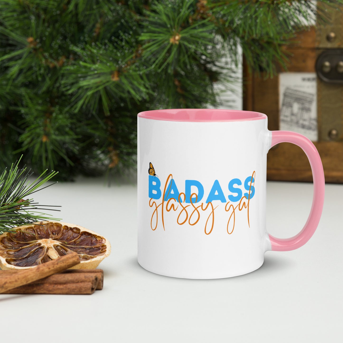 Badass Glassy Gal - MUG