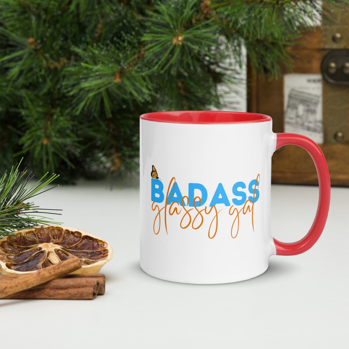 Badass Glassy Gal - MUG