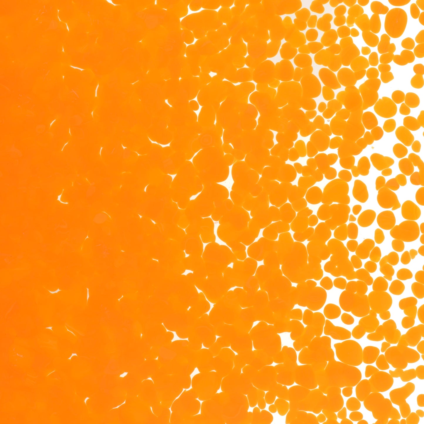 Tangerine Orange Opal Frit (0025), Fusible, 5 oz. jar