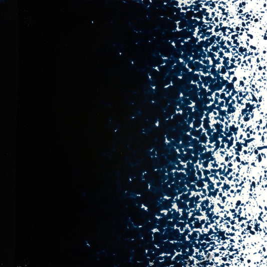 Blue Black Opal Frit (0102), Fusible, 5 oz. jar