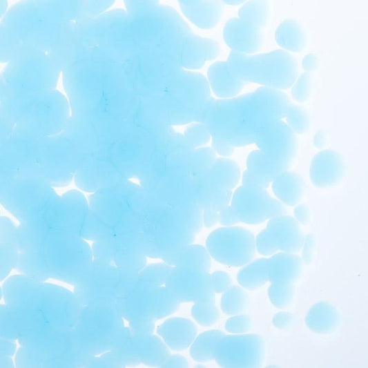 Glacier Blue Opal Frit (0104), Fusible