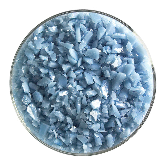 Powder Blue Opal Frit (0108), Fusible Frit