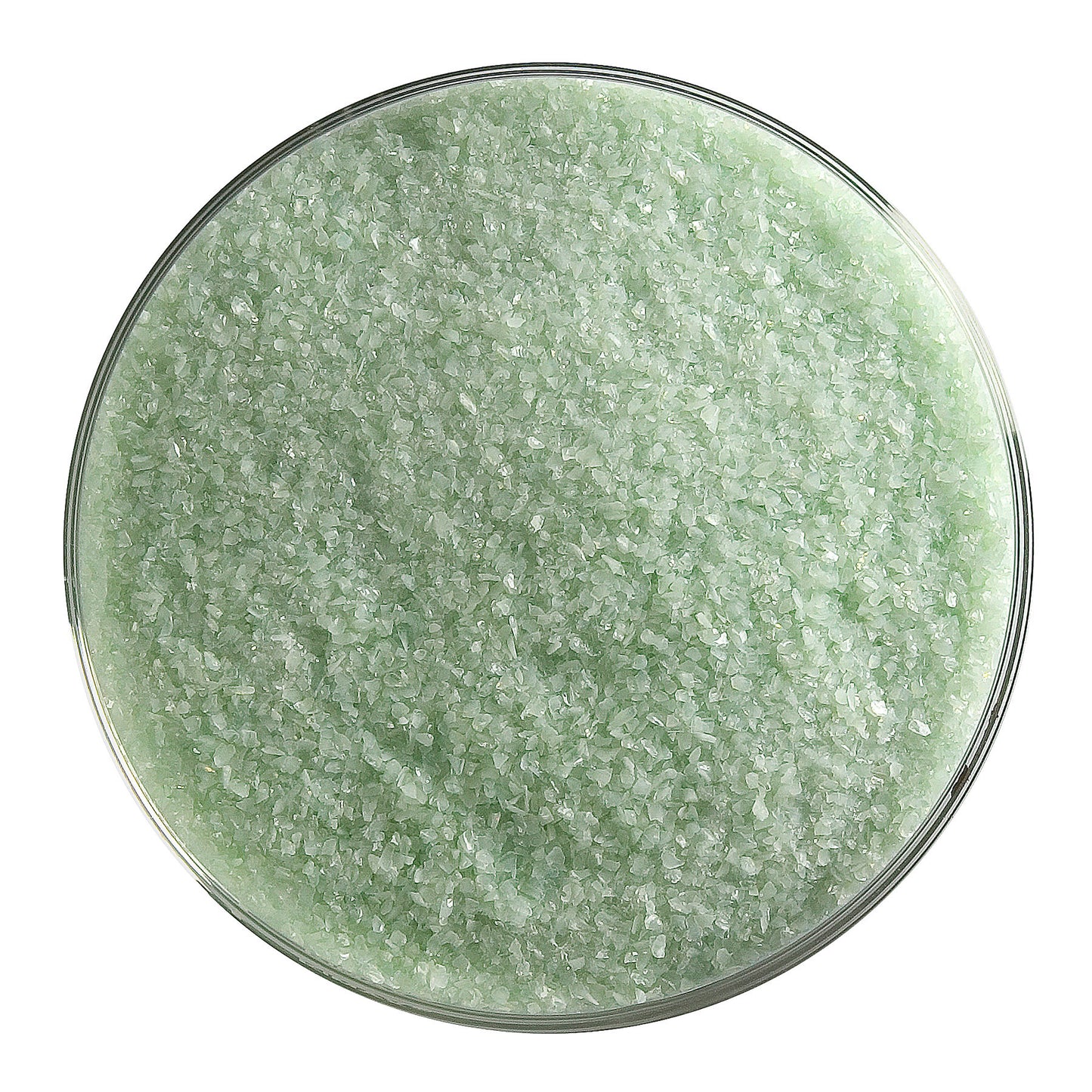 Mint Green Opal Frit (0112), Fusible, 5 oz. jar
