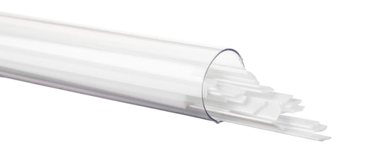 White Opalescent Ribbon (0113), Fusible, by the Tube