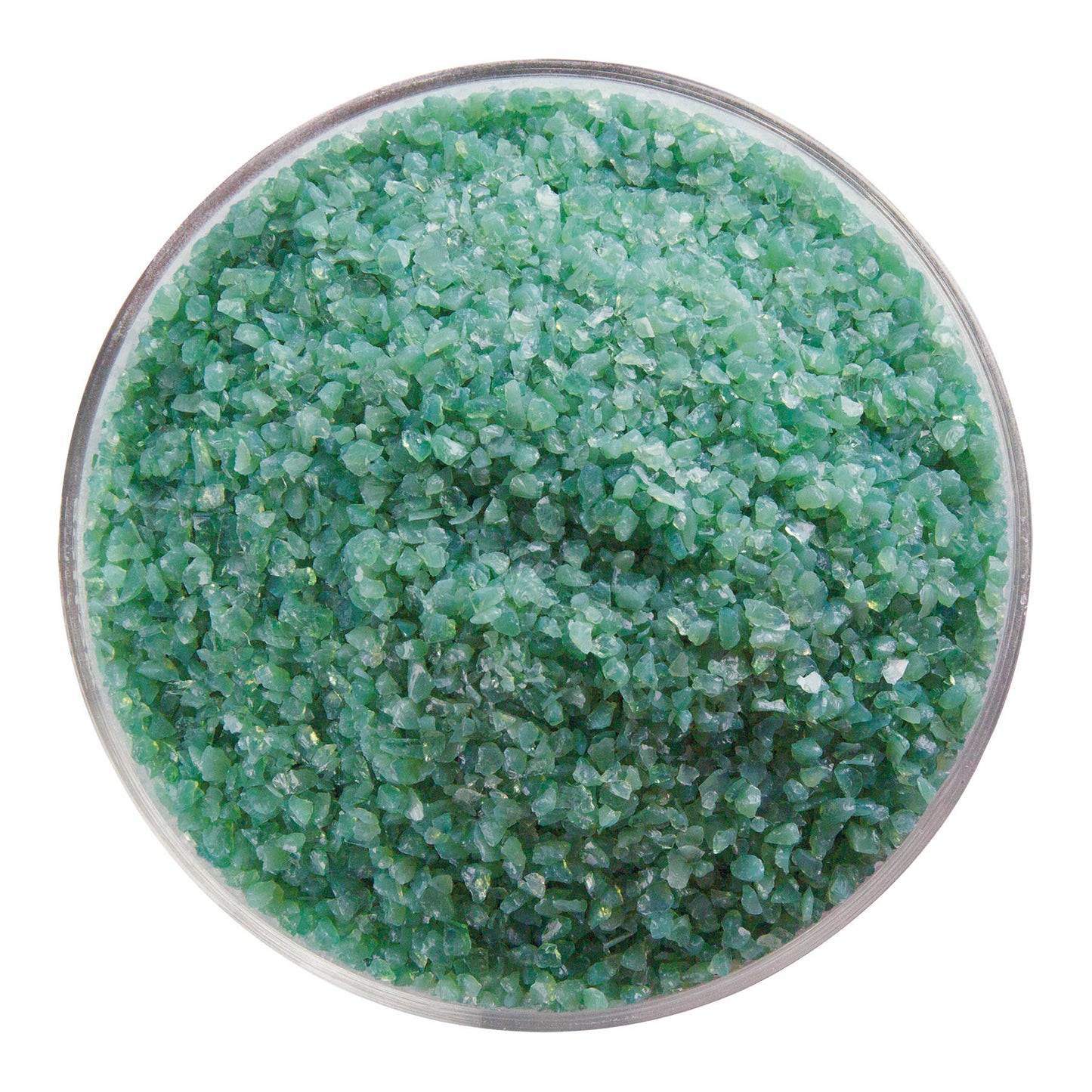 Mineral Green Opal Frit (0117), Fusible, 5 oz. jar