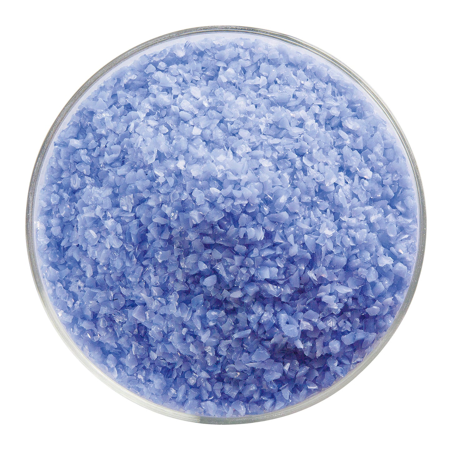 Periwinkle Opal Frit (0118), Fusible, 5 oz. jar