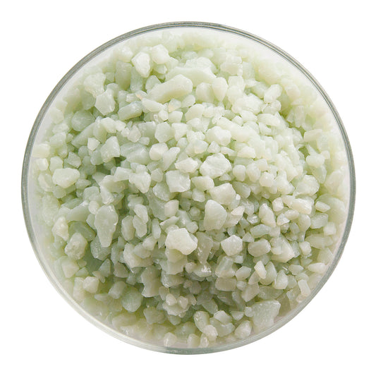 Artichoke Opal Frit (0131), Fusible, 5 oz. jar