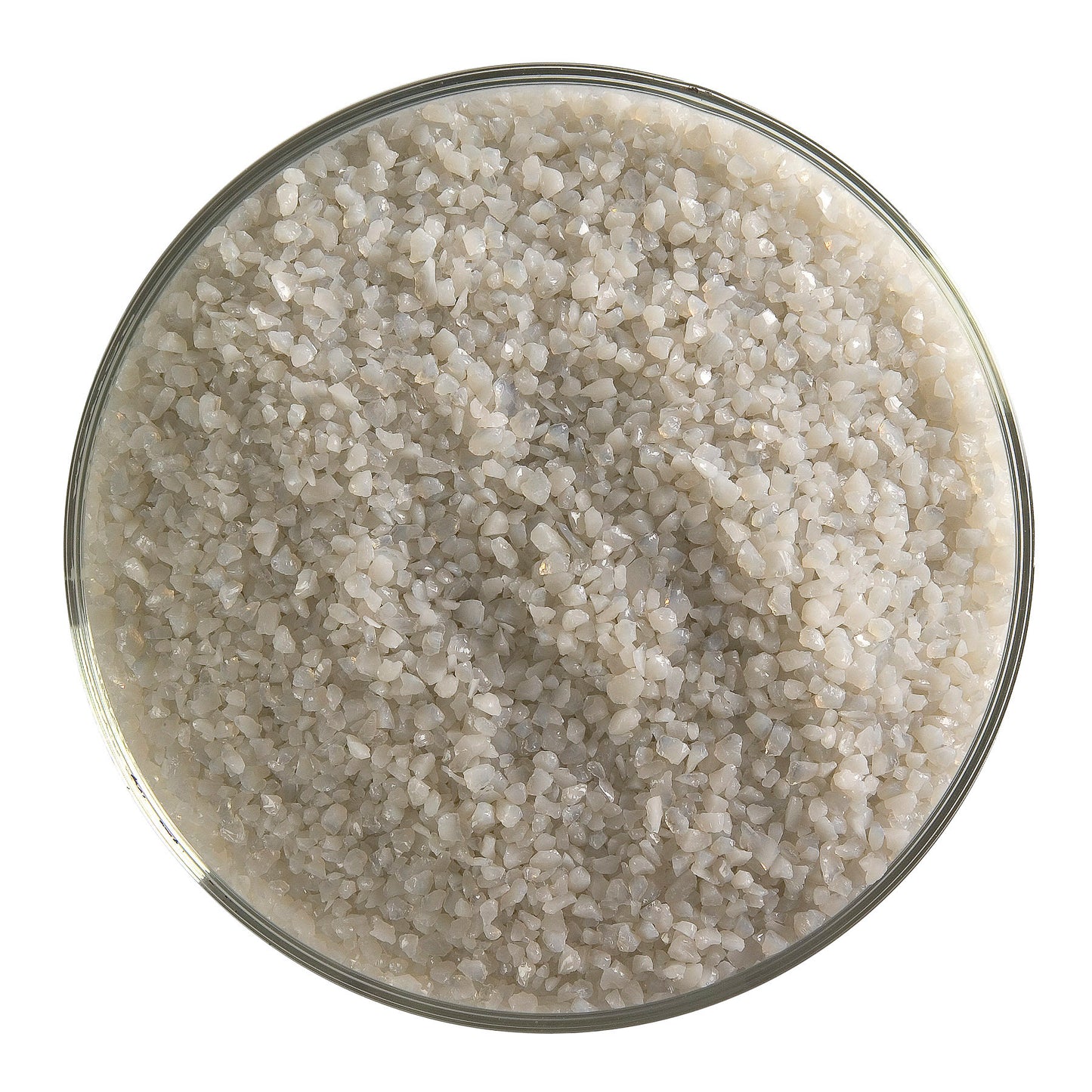Driftwood Gray Opal Frit (0132), Fusible, 5 oz. jar