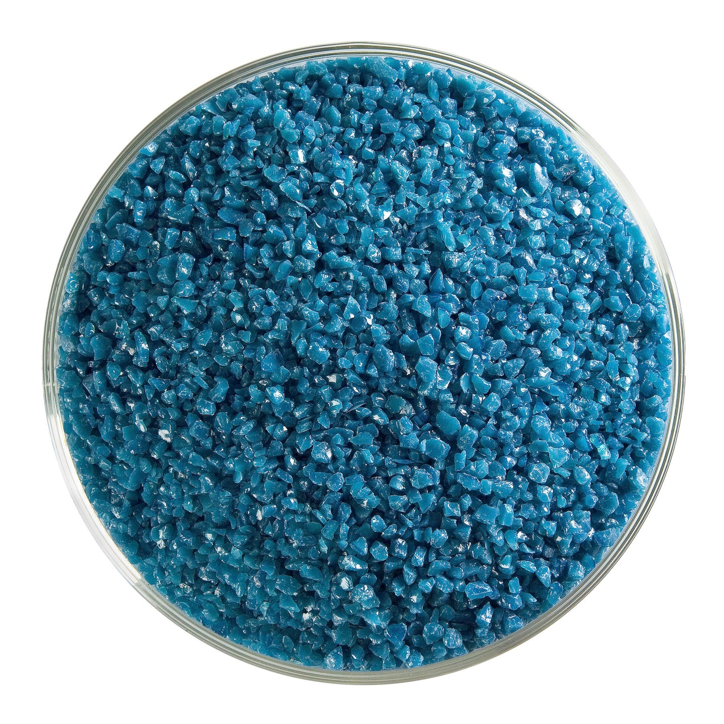 Steel Blue Opal Frit (0146), Fusible, 5 oz. jar