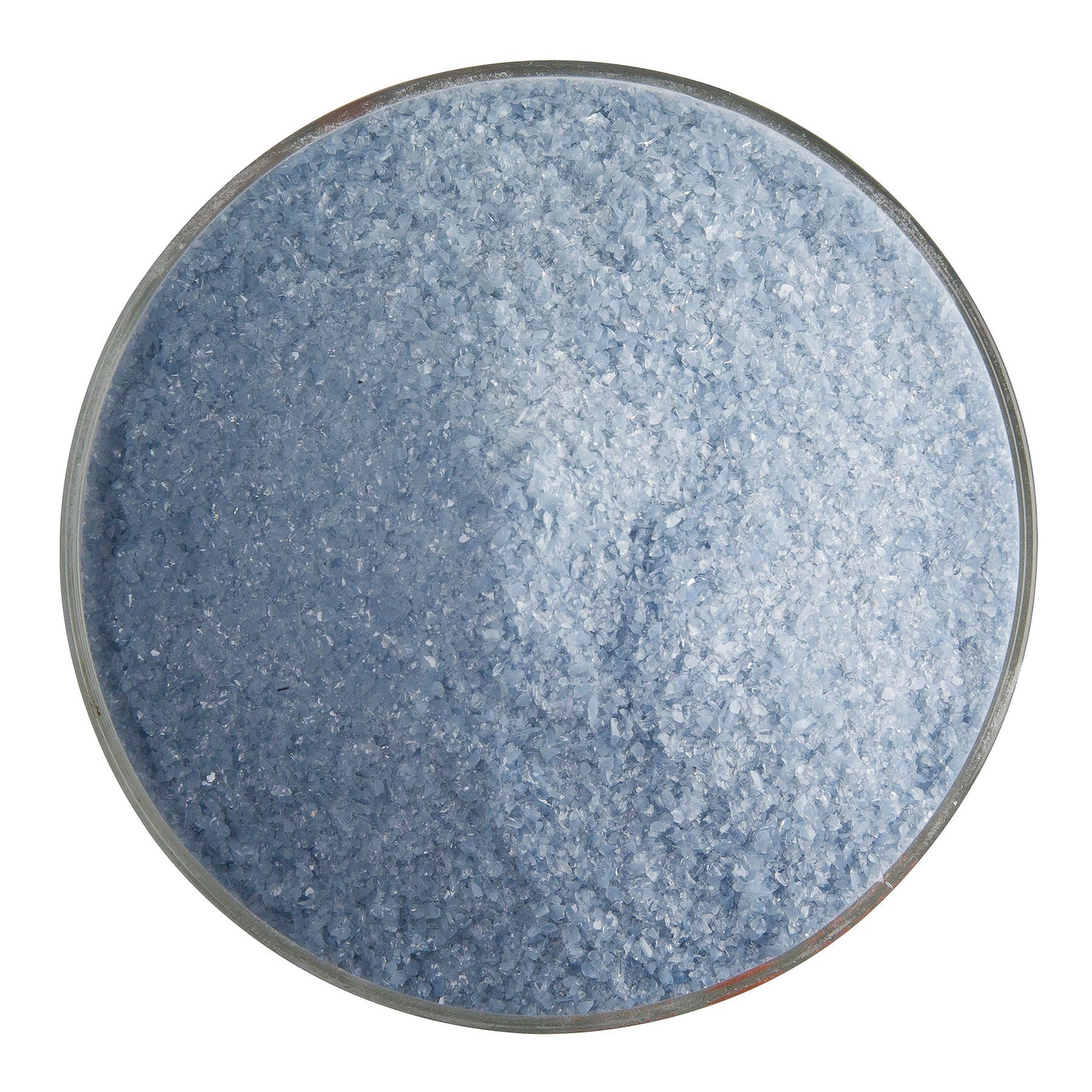 Dusty Blue Opal Frit (0208), Fusible, 5 oz. jar
