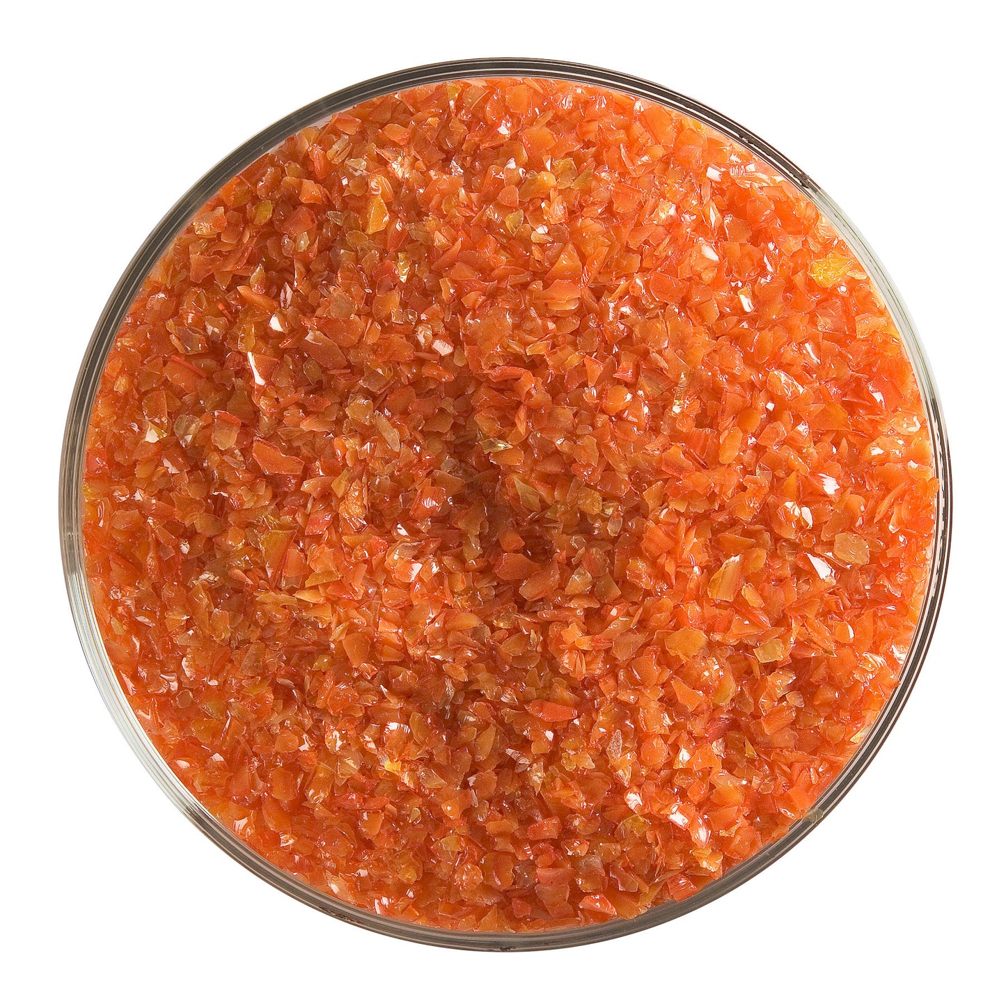 Pimento Red Opal (0225), Frit, Fusible, 5 oz. jar