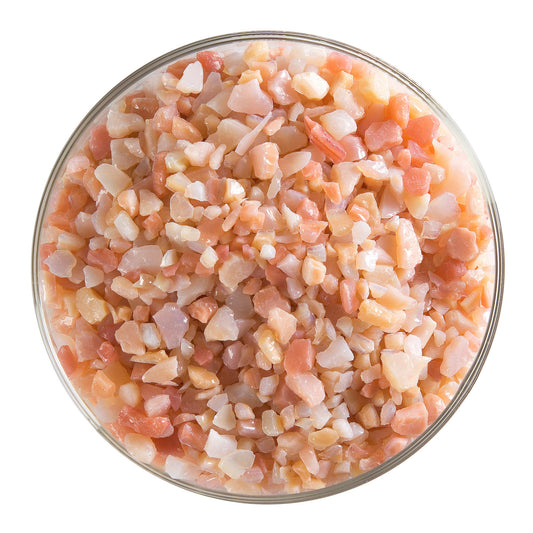 Salmon Pink Opal Frit (0305), Fusible, 5 oz. jar
