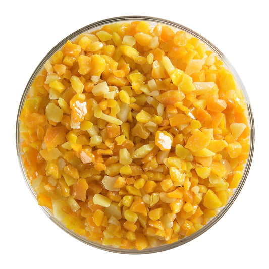 Pumpkin Orange Opal (0321), Frit, Fusible