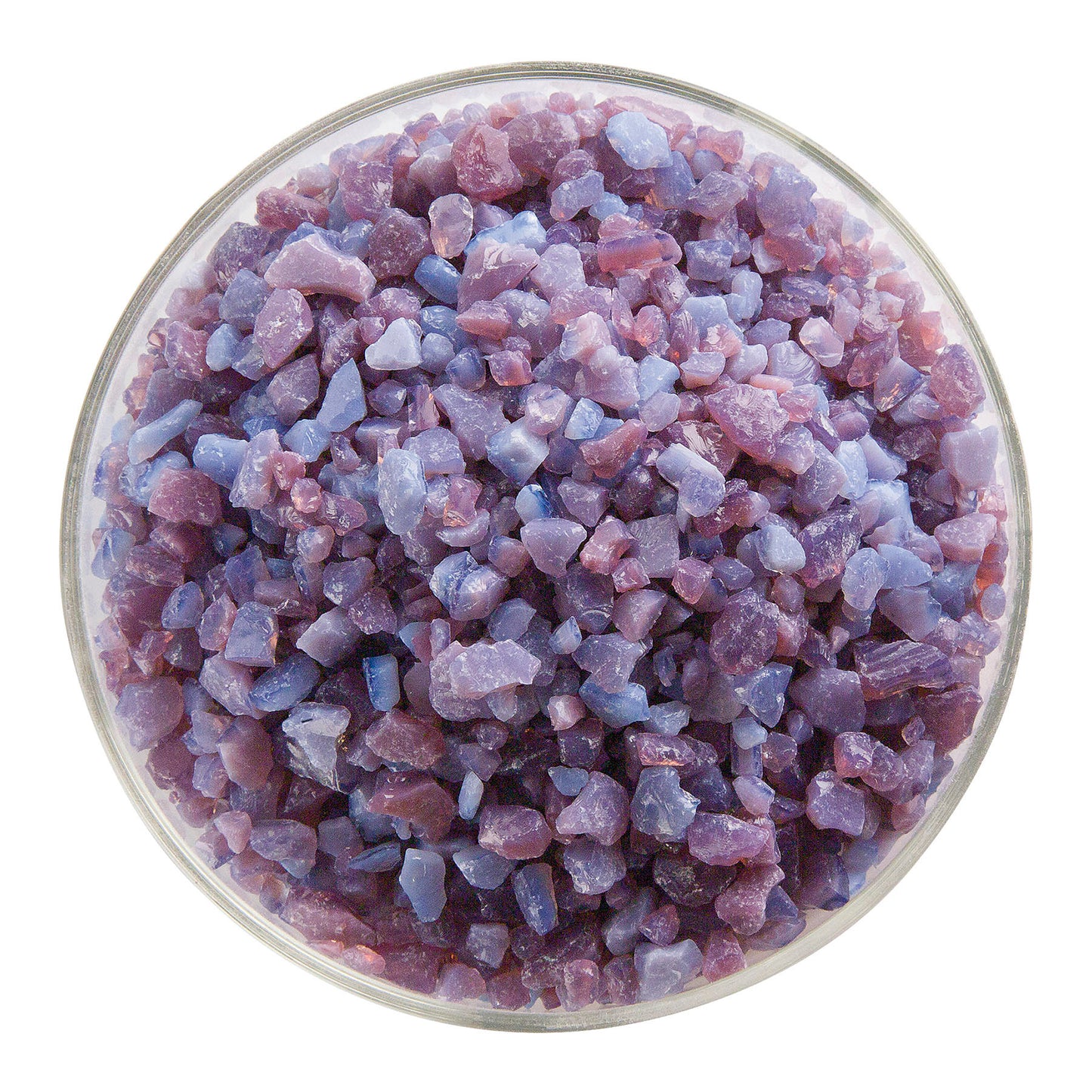 Plum Opal (0332), Frit, Fusible, 5 oz. jar