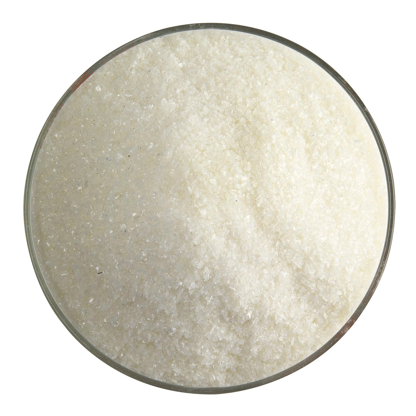 Cream Opal Frit (0420), Fusible, 5 oz. jar