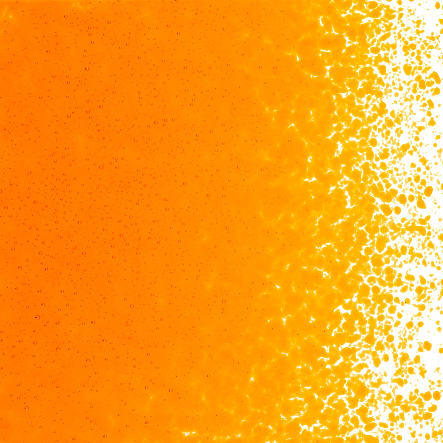 Light Orange Striker Transparent Frit (1025), Fusible, 5 oz. jar