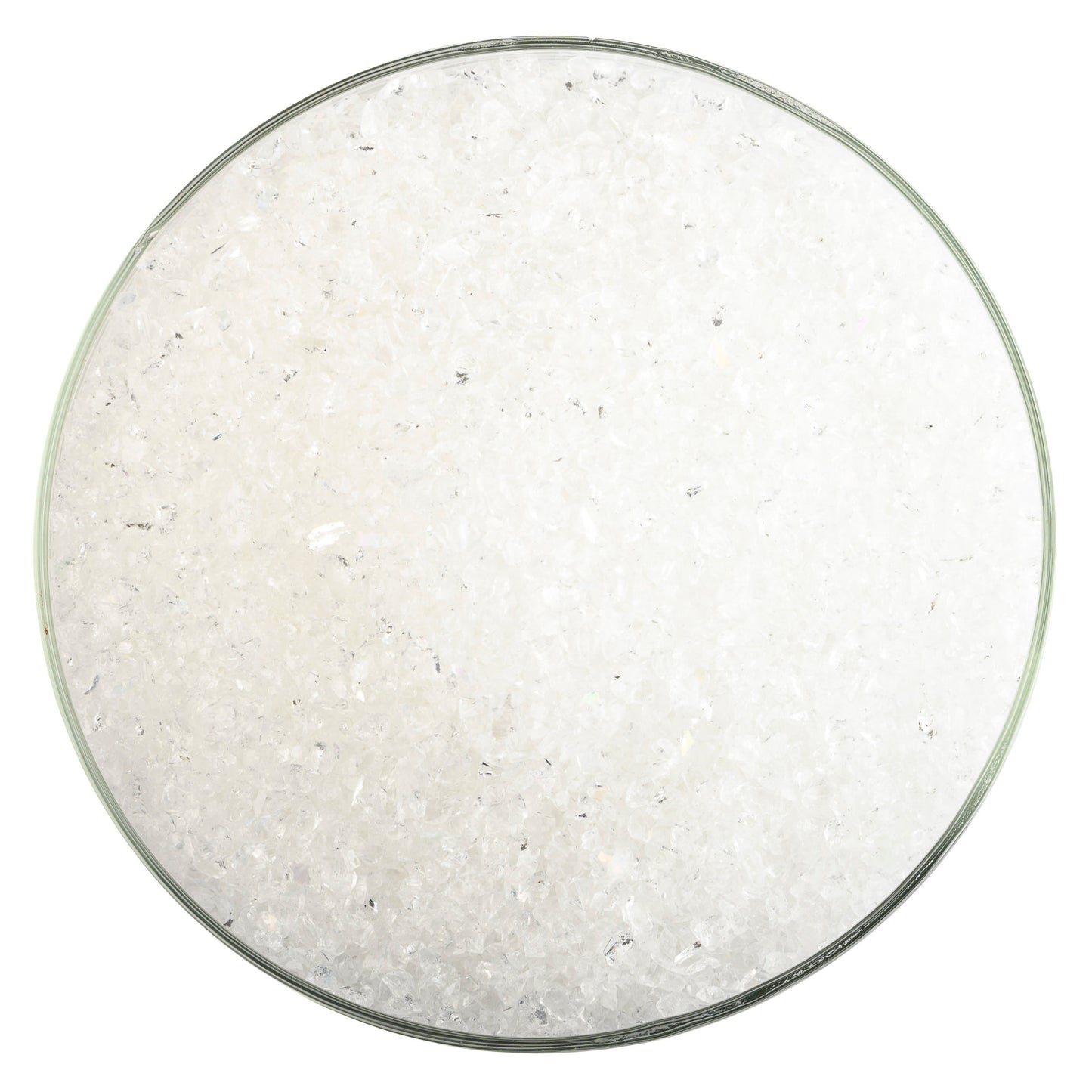 Clear Irid Transparent Frit (1101RN), Fusible, 5 oz. jar