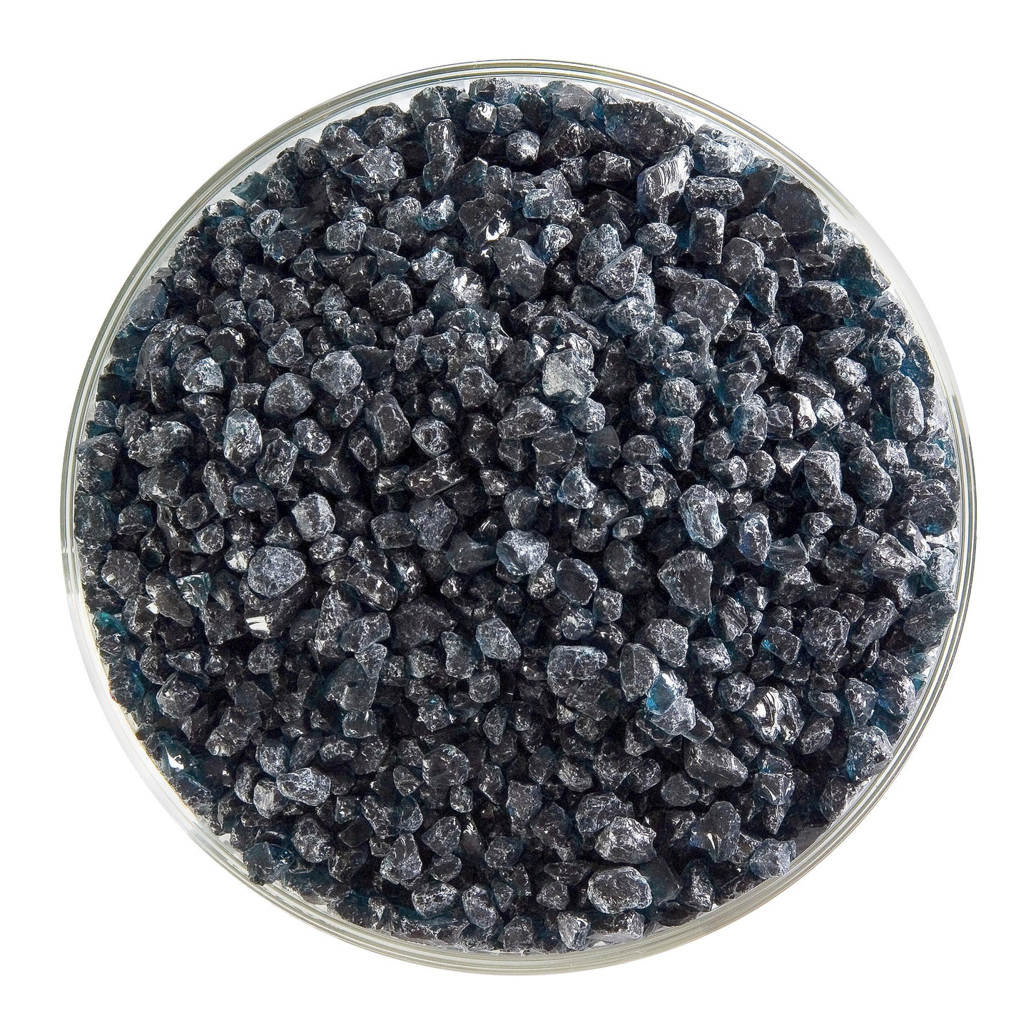 Aquamarine Blue Transparent Frit (1108), Fusible, 5 oz. jar