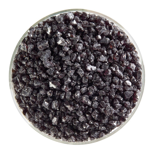 Dark Rose Brown Transparent Frit (1109), Fusible