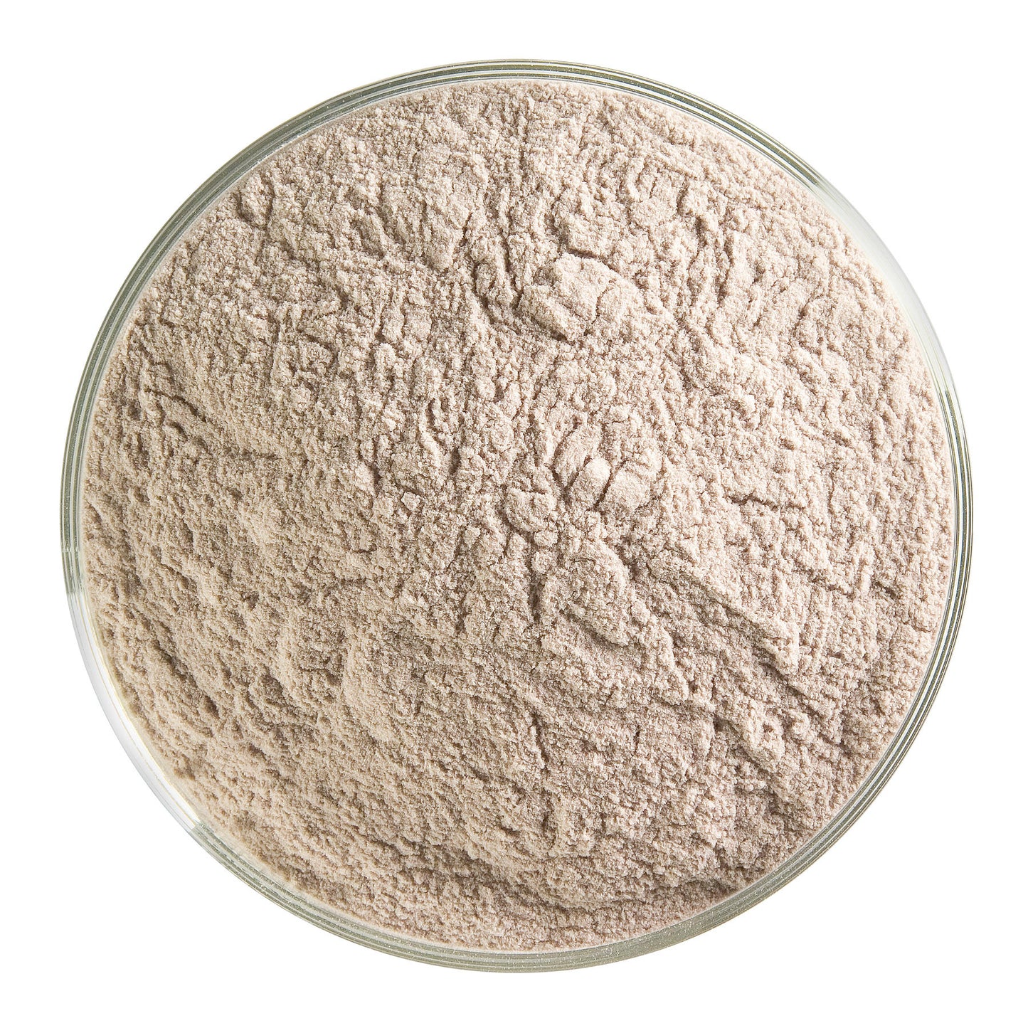 Dark Rose Brown Transparent Frit (1109), Fusible, 5 oz. jar