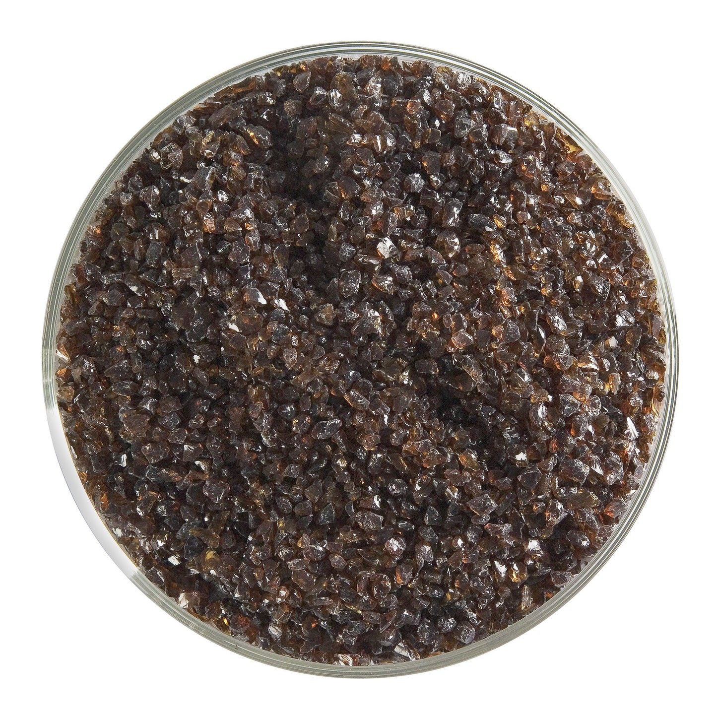 Sienna Transparent Frit (1119), Fusible, 5 oz. jar